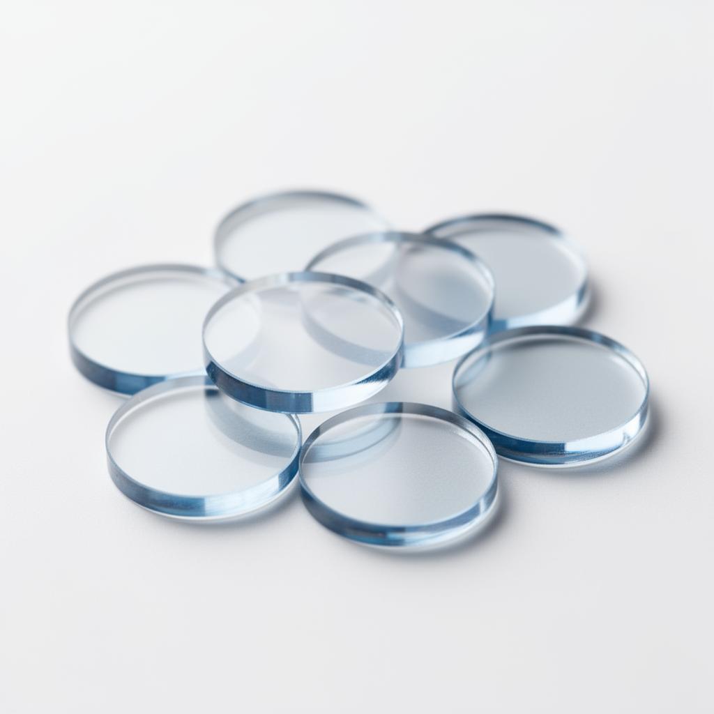 Precision polishing wheel and CVD diamond wafer in a materials lab
